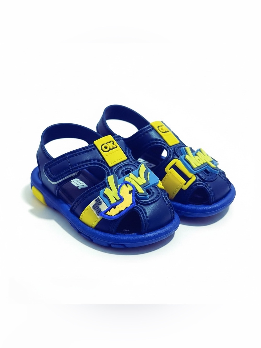 Kids Light Blue Open-Toe Sandals